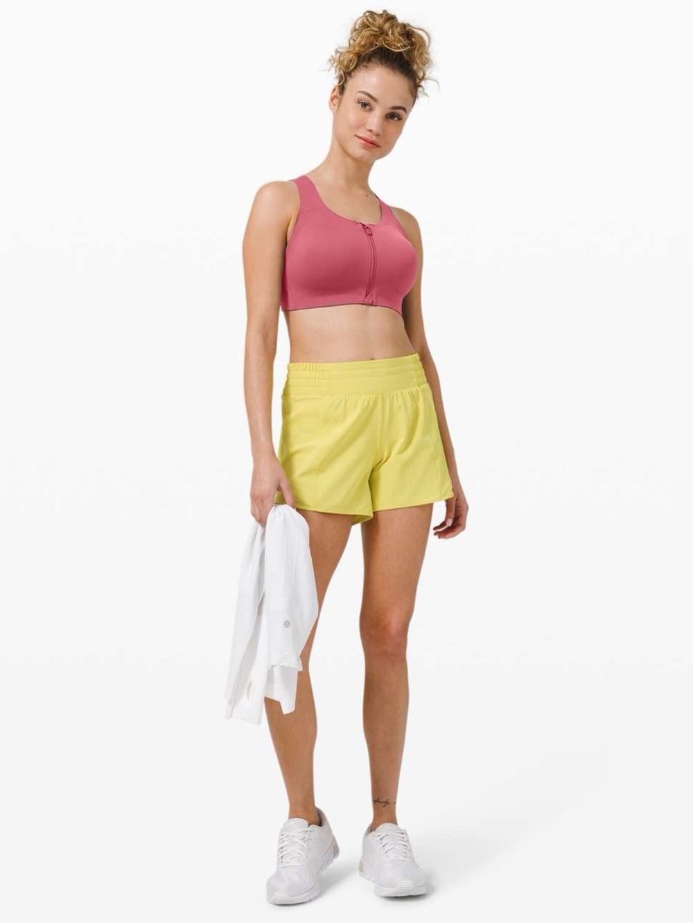 Lululemon Enlite bra cherry tint 36c